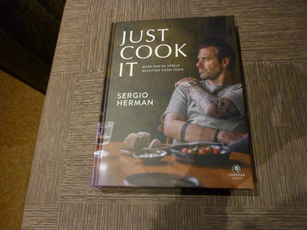 Kookboek Just Cook it, Sergio Herman, Ophalen of Verzenden, Zo goed als nieuw, Azië en Oosters