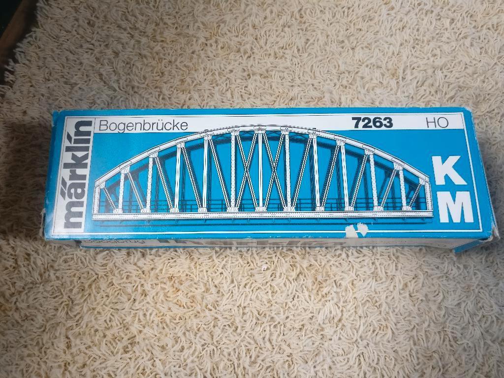 Märklin boogbrug 7263, Hobby en Vrije tijd, Modeltreinen | H0, Wisselstroom, Brug, Tunnel of Gebouw, Nieuw, Ophalen of Verzenden