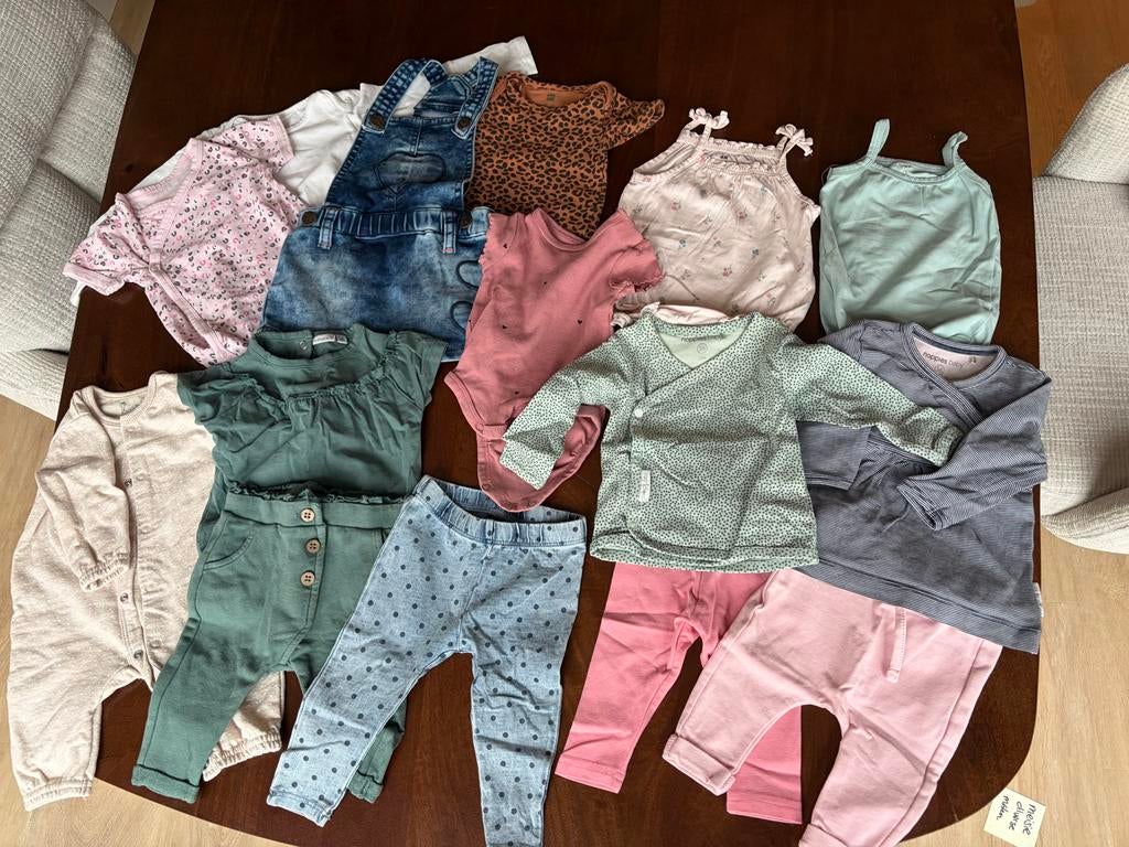 Meisjes kleding pakket maat 56/62, Ophalen of Verzenden, Gebruikt, Maat 56