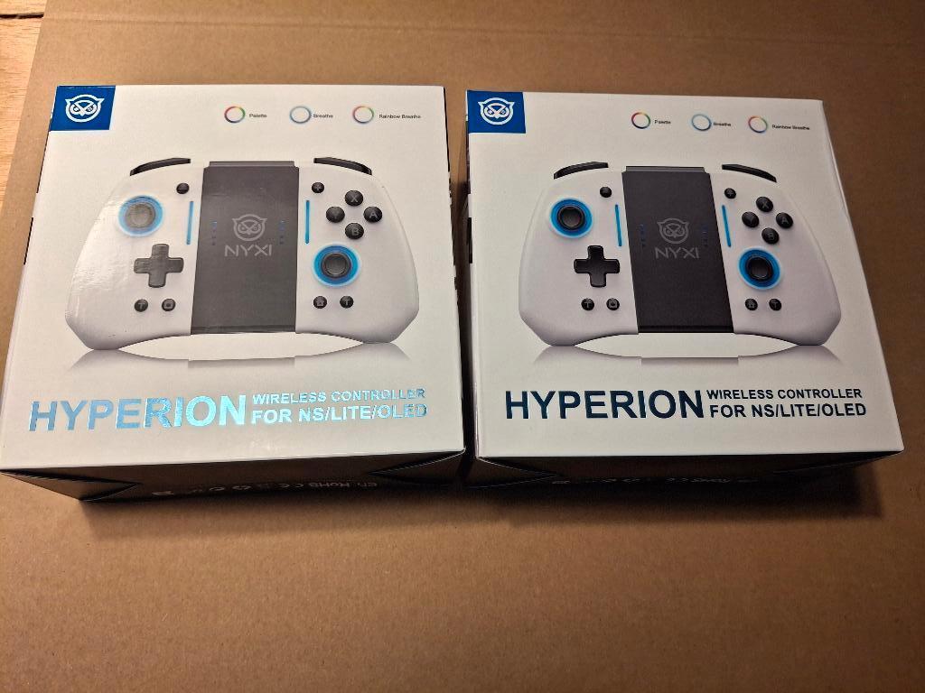 2x NYXI Hyperion Wireless controller for NS/LITE/OLED, NYXI, Nieuw, ..., Ophalen of Verzenden