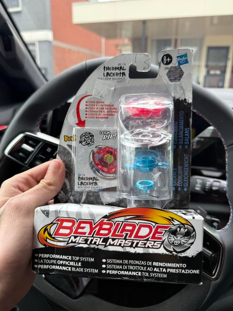 Beyblade Metal Masters Thermal Lacerta BB-74, Kinderen en Baby's, Speelgoed | Overig, Nieuw, Jongen of Meisje, Ophalen of Verzenden
