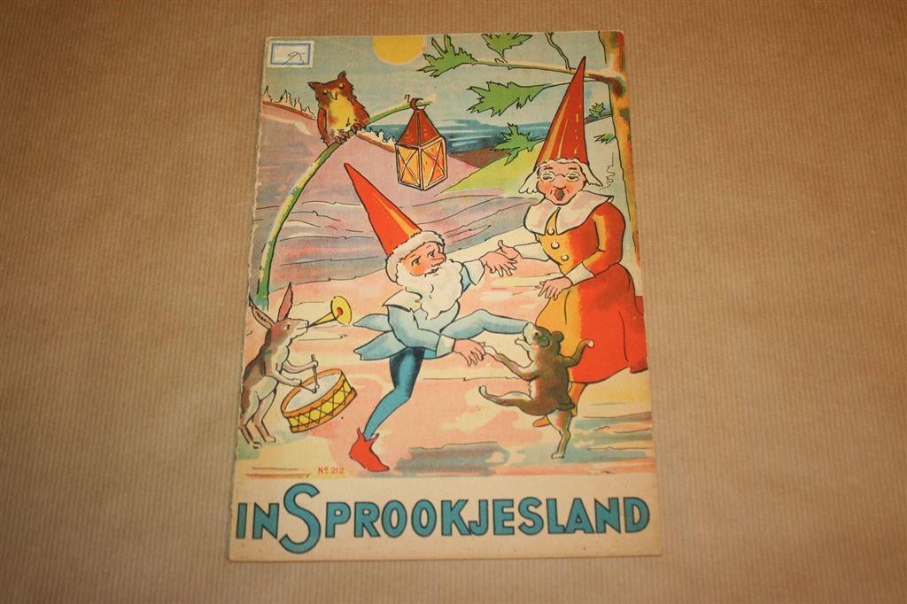 Oud prentenboek - In Sprookjesland - Circa 1950 !!, Ophalen of Verzenden, Gelezen