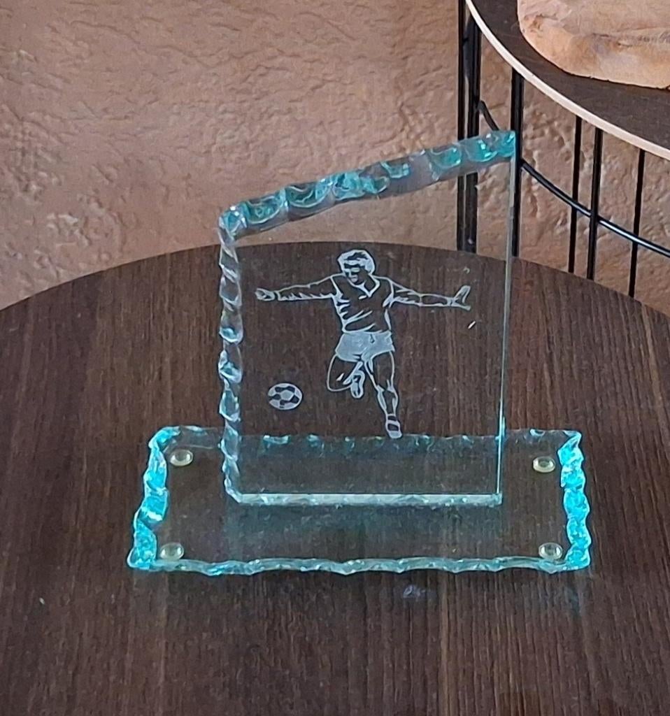 Voetbaler Glas, Ophalen of Verzenden, Zo goed als nieuw, Buitenlandse clubs
