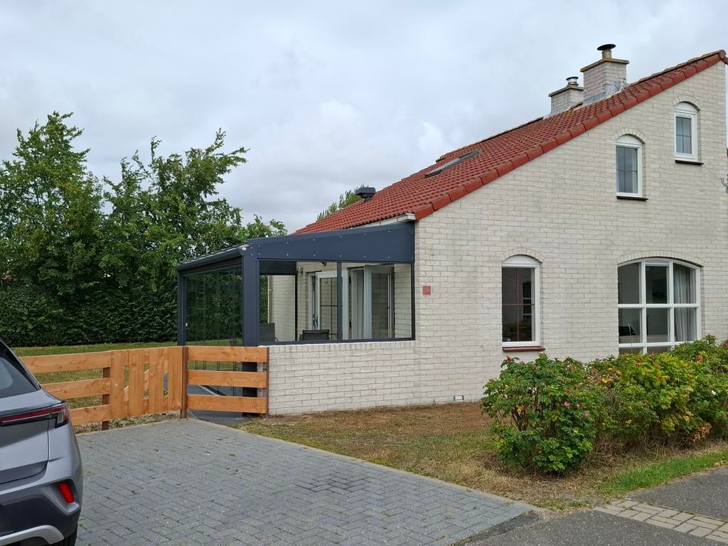 Per 5 - 8 mei Texel de Krim 6 pers bungalow 425.00 excl., Open haard, Waddeneilanden, Recreatiepark, Chalet, Bungalow of Caravan