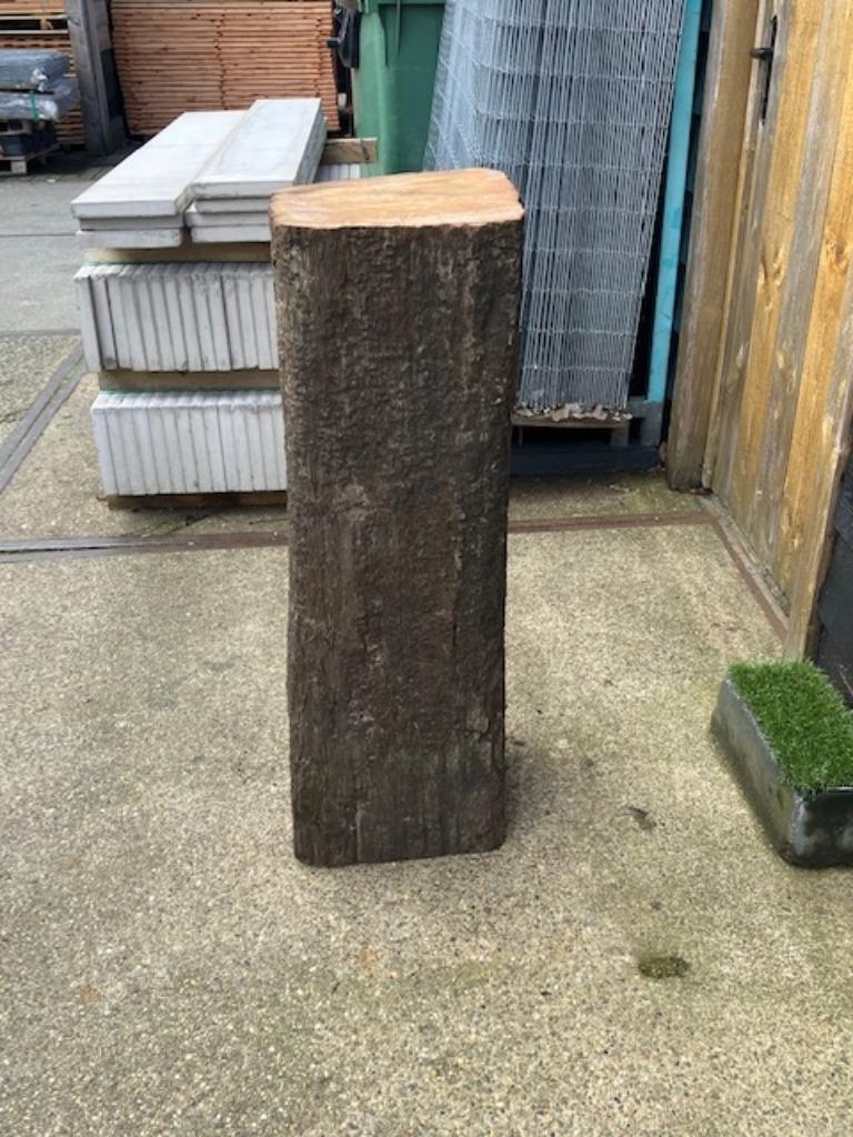 Meerpalen, Meerpaal hardhout Basralocus 35 cm/ 35 cm Ducdalf, Huis en Inrichting, Ophalen, Gebruikt