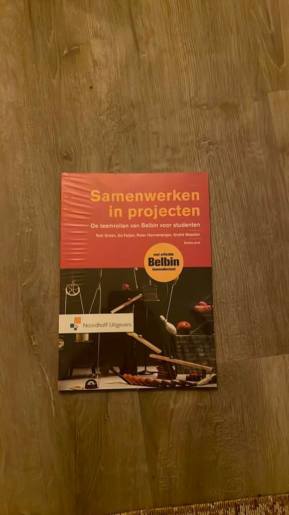 Ed Feijen - Samenwerken in projecten, Ophalen, Ed Feijen; André Meester; Peter Hennevanger; Rob Groen, Sociale wetenschap, Zo goed als nieuw