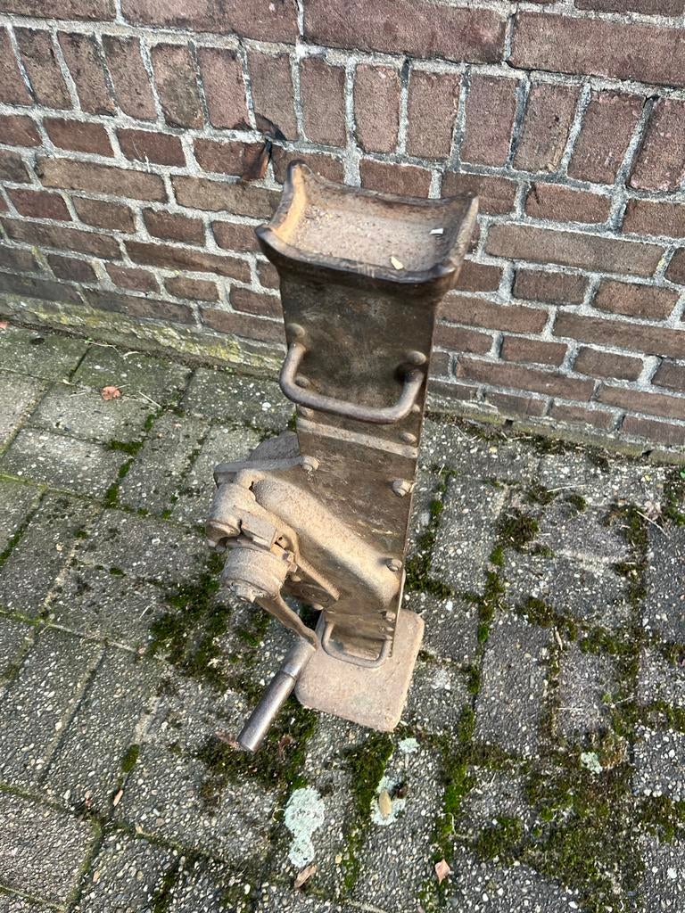 Vintage Potkrik 5000kg Domme kracht, Ophalen of Verzenden, Gebruikt, Mechanisch, Potkrik
