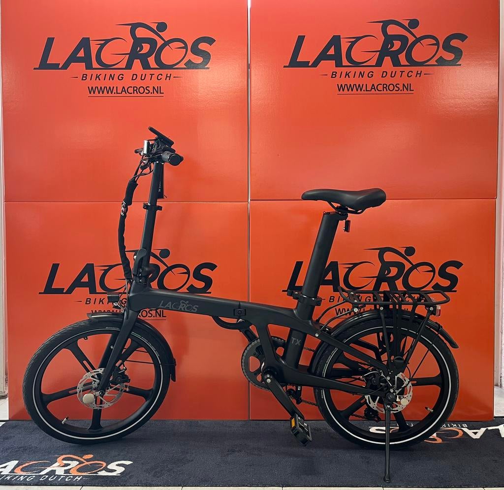 Lacros Elektrische Vouwfietsen Verkooppunt Hellevoetsluis, 20 inch of meer, Versnellingen, Nieuw, Totaal opvouwbaar