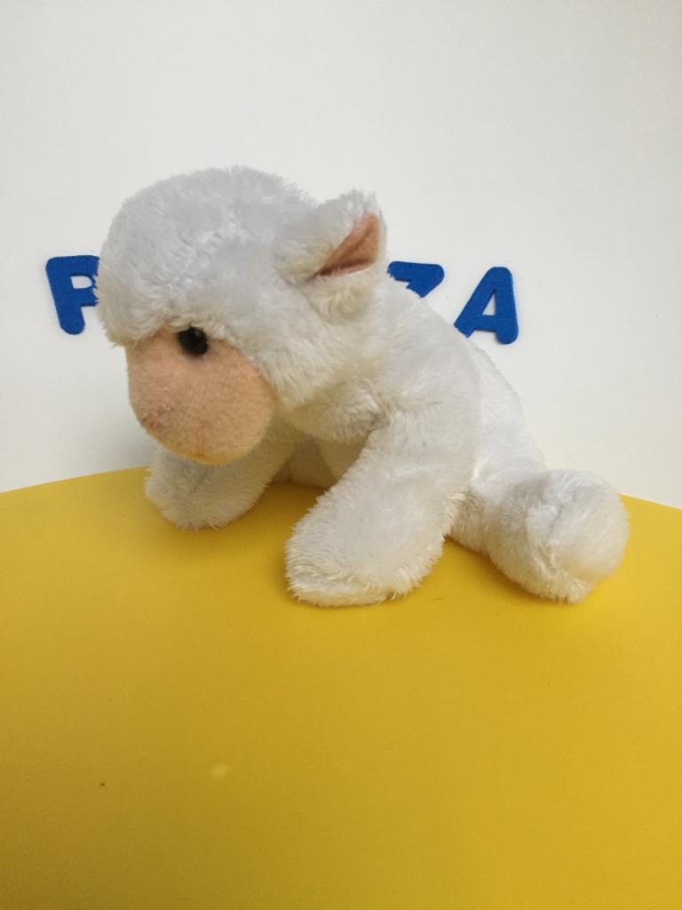 5169 unitoys aap aapje wit, Kinderen en Baby's, Speelgoed | Knuffels en Pluche, Ophalen of Verzenden, Overige typen