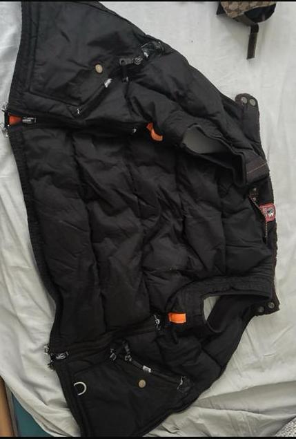 Orginele parajumper, Ophalen of Verzenden, Zo goed als nieuw, Zwart