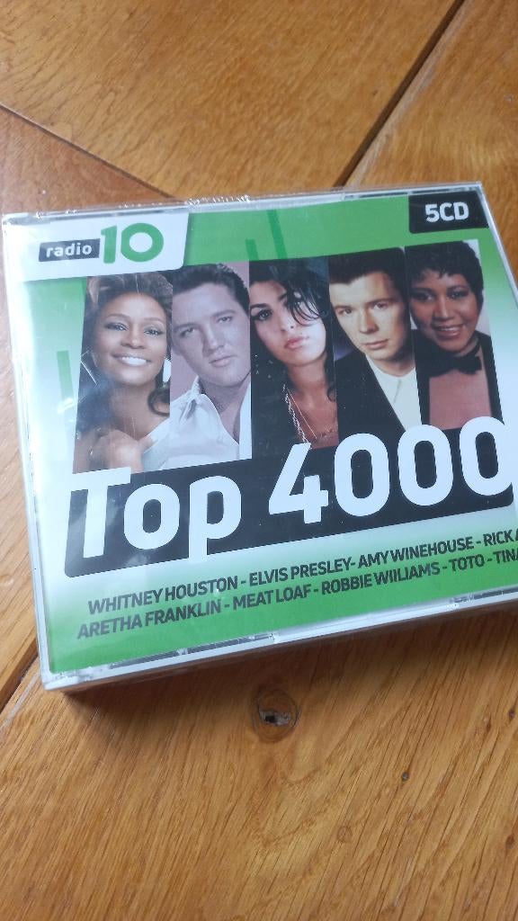 Radio 10 Top 4000 van 2018- 5 CD box - nieuw gesealed, Cd's en Dvd's, Ophalen of Verzenden, Nieuw in verpakking, Pop