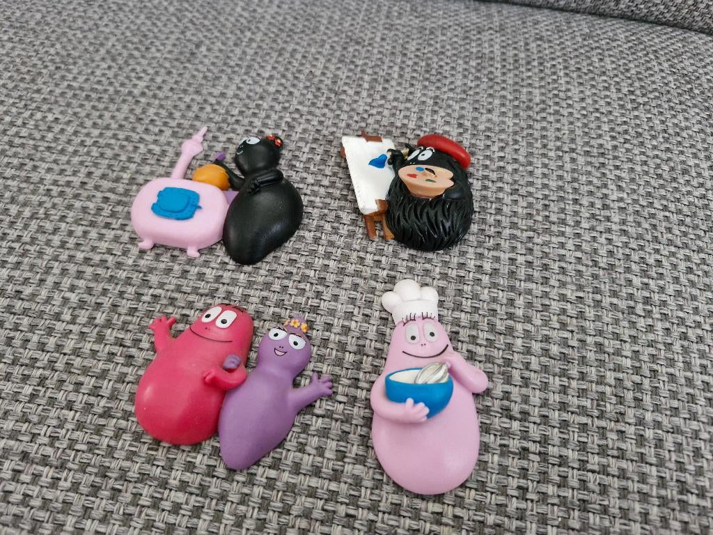 Barbapapa magneten plastoy magneten, Verzamelen, Ophalen of Verzenden, Zo goed als nieuw