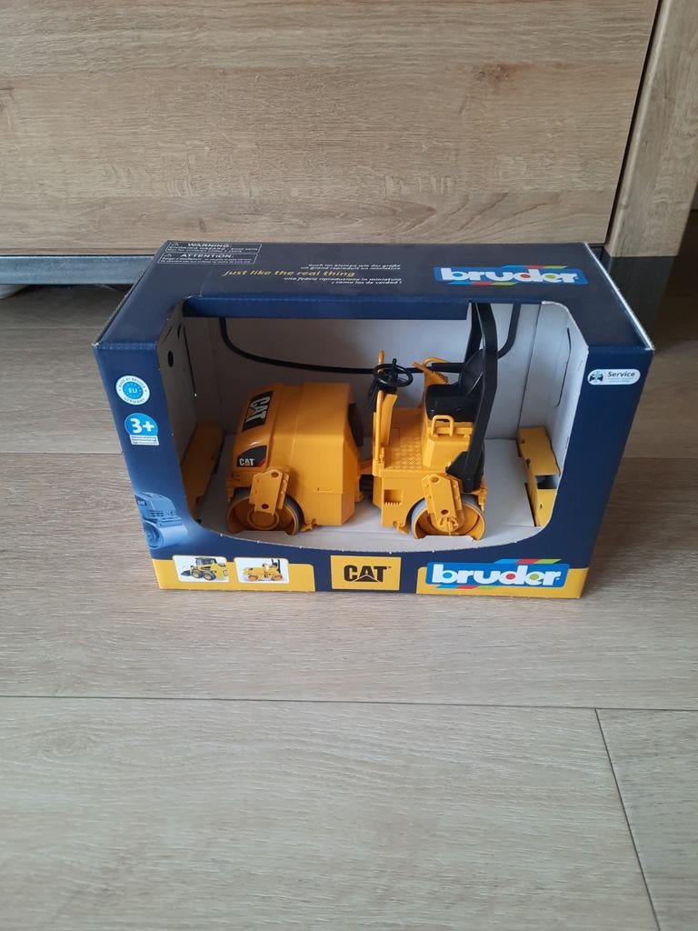Bruder 02433 Caterpillar Wals - Nieuw in doos, Ophalen of Verzenden, Nieuw