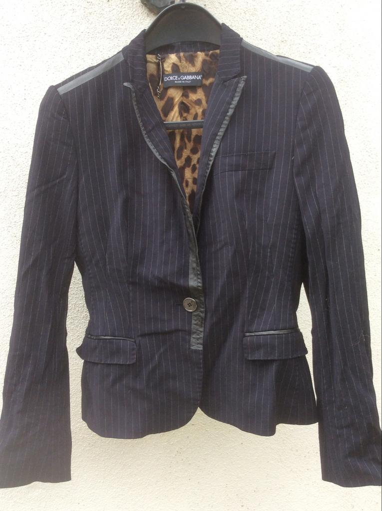 Dolce & Gabbana Jasje Maat s, Blauw, Ophalen of Verzenden, Zo goed als nieuw, Jasje