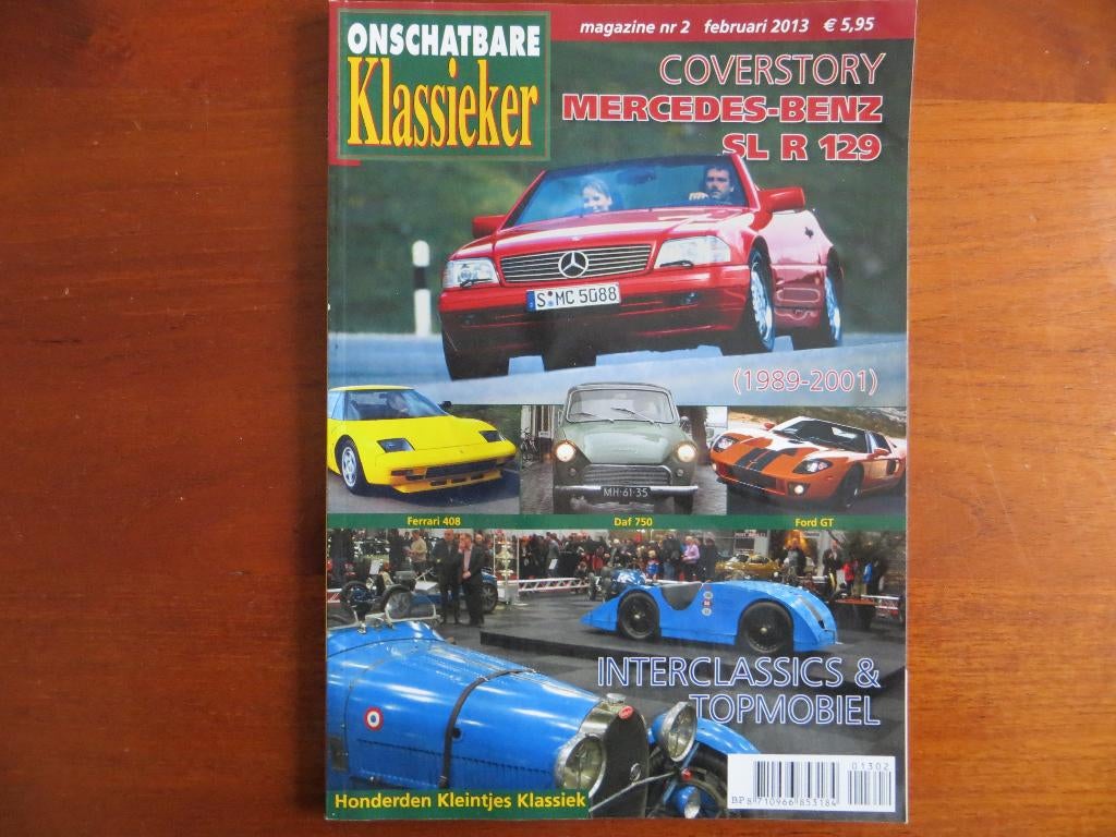 Onschatbare Klassieker 2 2013 Mercedes-Benz SL (R 129), Boeken, Ophalen of Verzenden, Nieuw, Mercedes