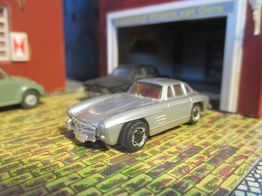Mercedes Benz 300 SL Gullwing Monogram met bumperschade, Ophalen of Verzenden, Gebruikt, Auto