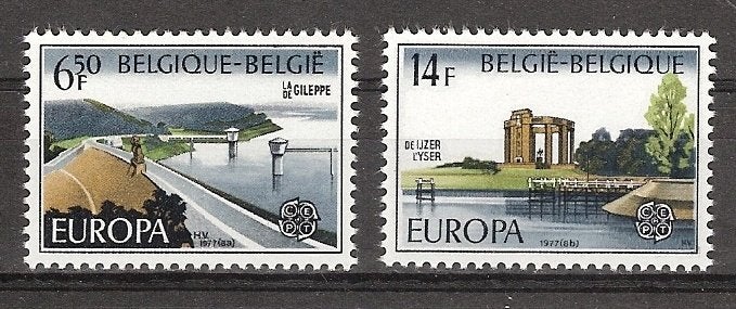 Europa CEPT, België, 1977., Ophalen of Verzenden, Postfris, Overige thema's