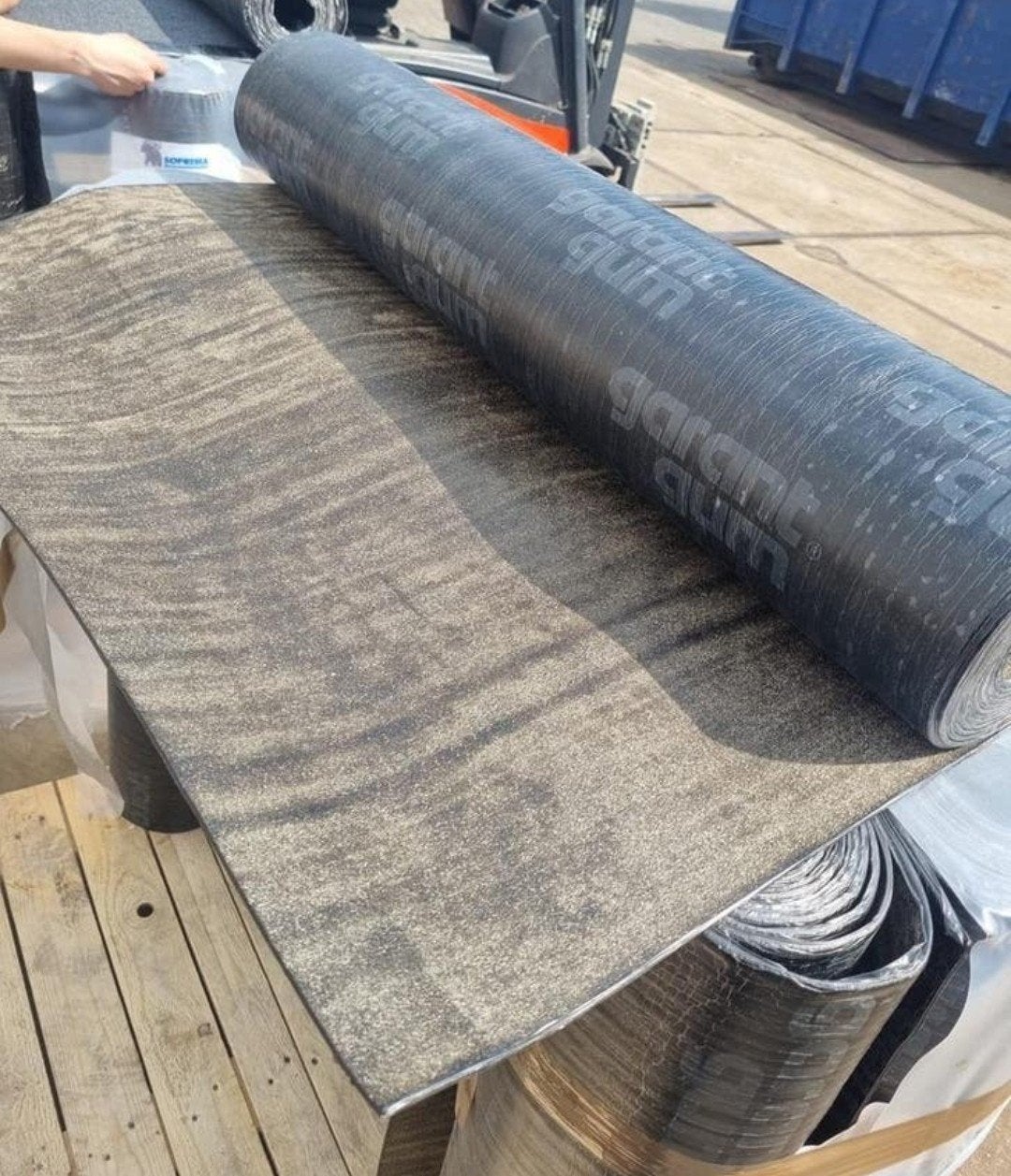 Bitume onderlaag 11 m, Ophalen, Overige materialen, 10 tot 15 m², Zwart
