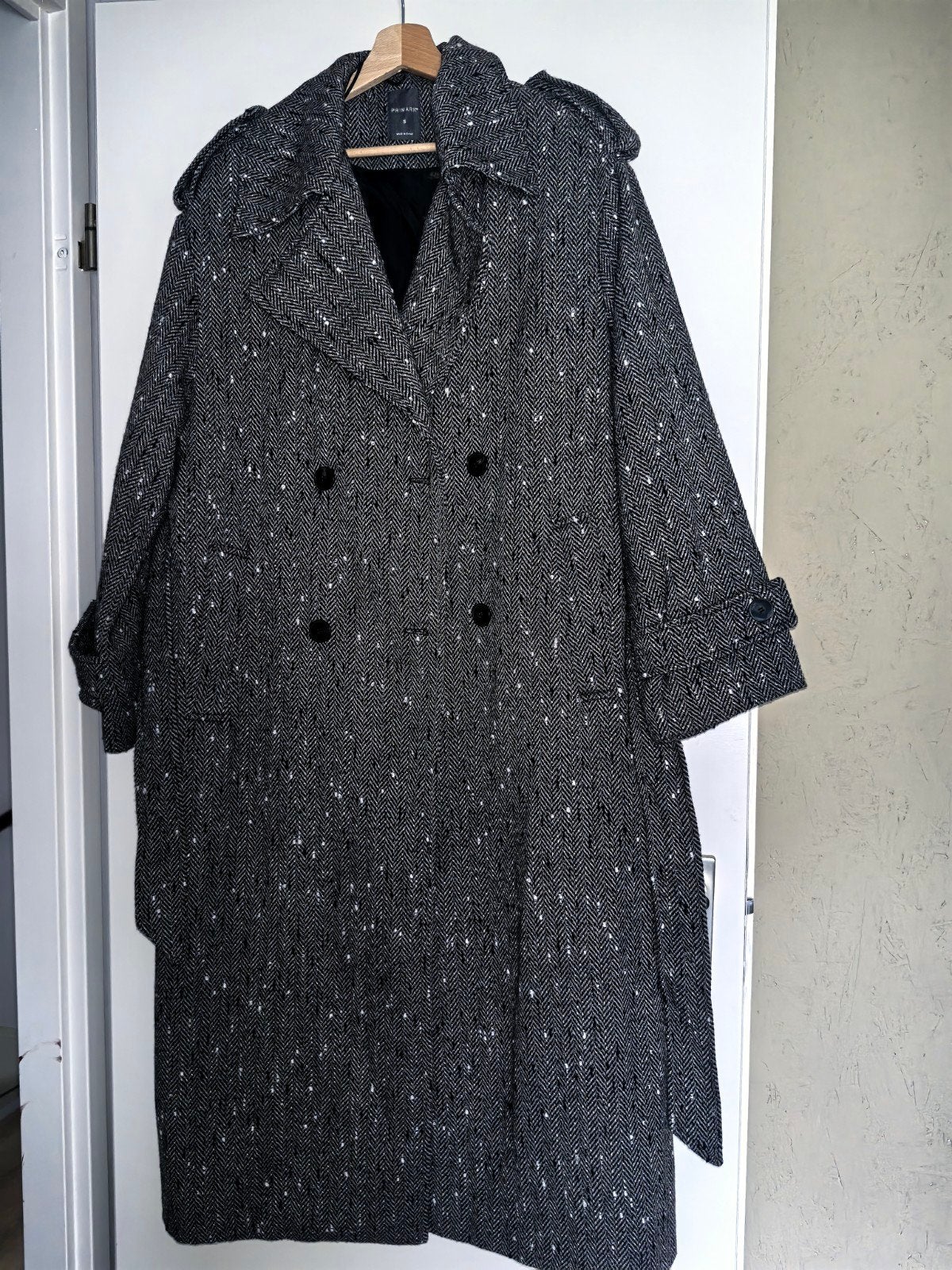 Winter Jas, Kleding | Dames, Jassen | Winter, Zo goed als nieuw, Maat 36 (S), Grijs, Verzenden