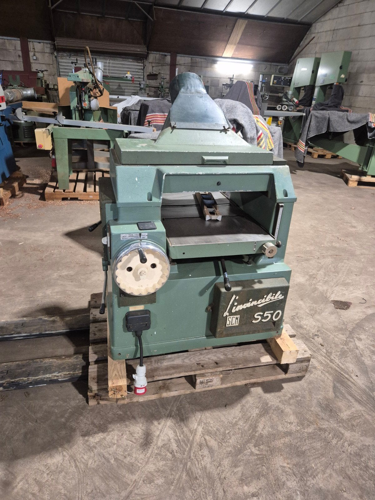 vandiktebank scm s50  4 messen 50 breed, Doe-het-zelf en Verbouw, Schaafmachines, Ophalen of Verzenden