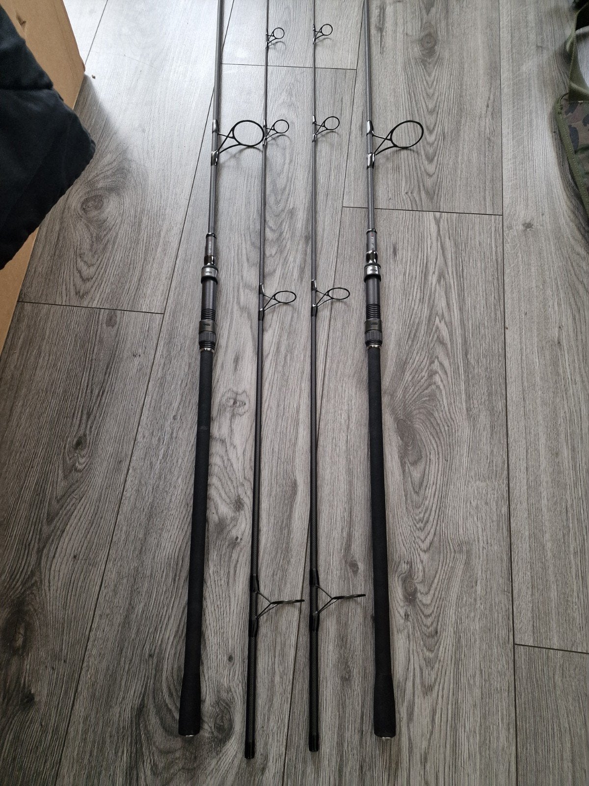 2 X TRAKKER PROPAL R 10 FT 3.5 LBS TRAKKER FOUDRAAL 3 ROD, Ophalen of Verzenden, Zo goed als nieuw, Werphengel