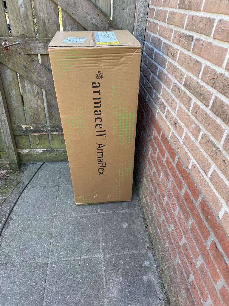Rol zelfklevend aramflex 6mm isolatie, Doe-het-zelf en Verbouw, Isolatie en Afdichting, Overige materialen, Nieuw, 5 tot 10 m²