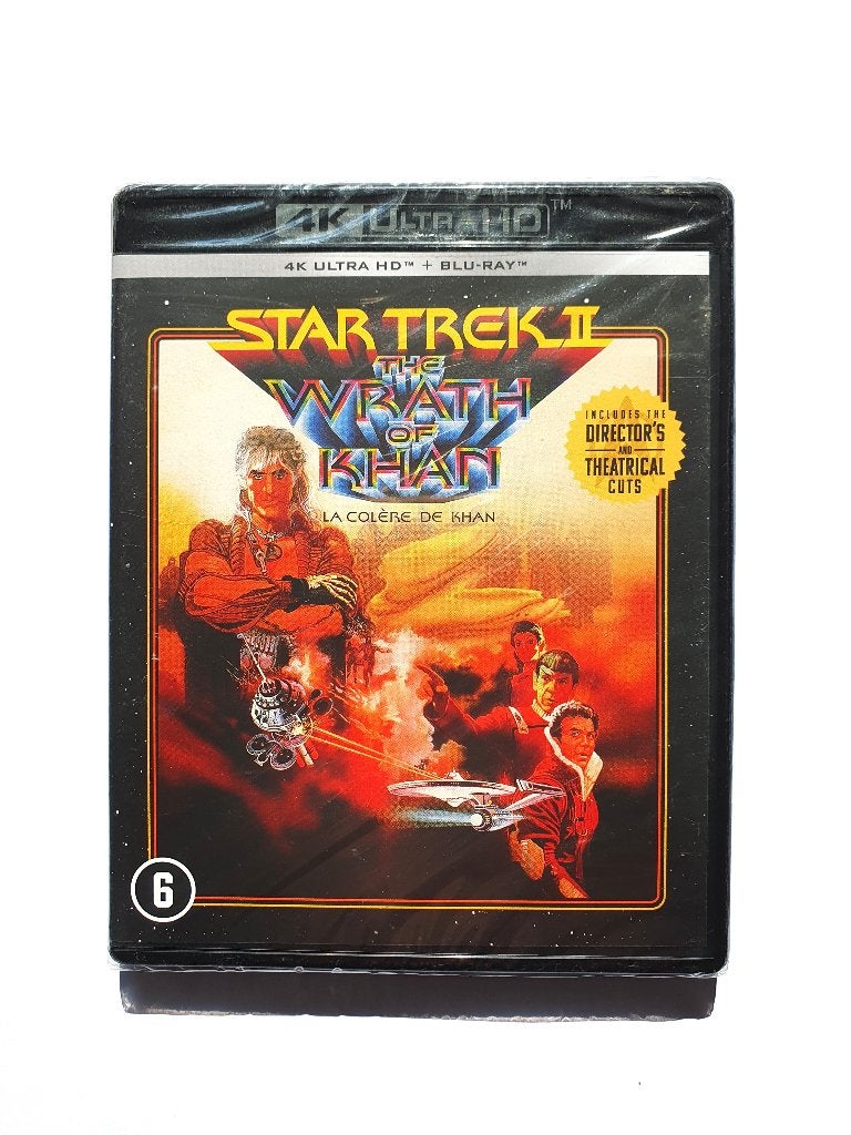 Star Trek The Wrath of Khan- 4K Ultra HD (Nieuw in Seal), Ophalen of Verzenden, Nieuw in verpakking, 4K Ultra HD Blu-ray, Science Fiction en Fantasy