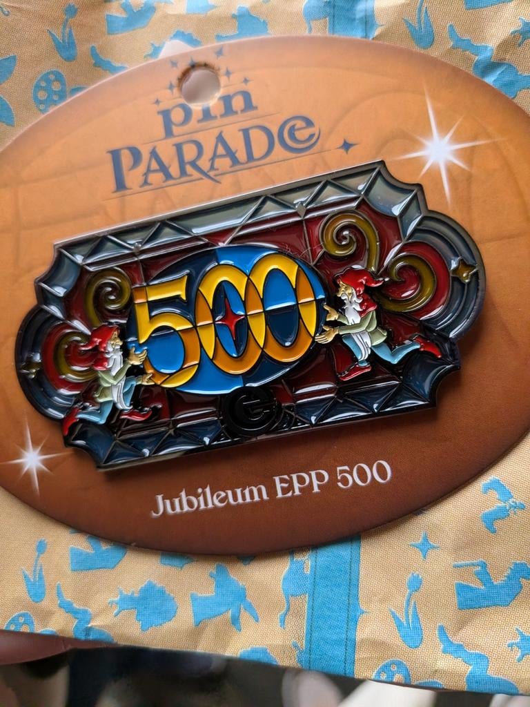 Efteling pin 500e limited edition, Ophalen of Verzenden, Nieuw, Button of Speldje
