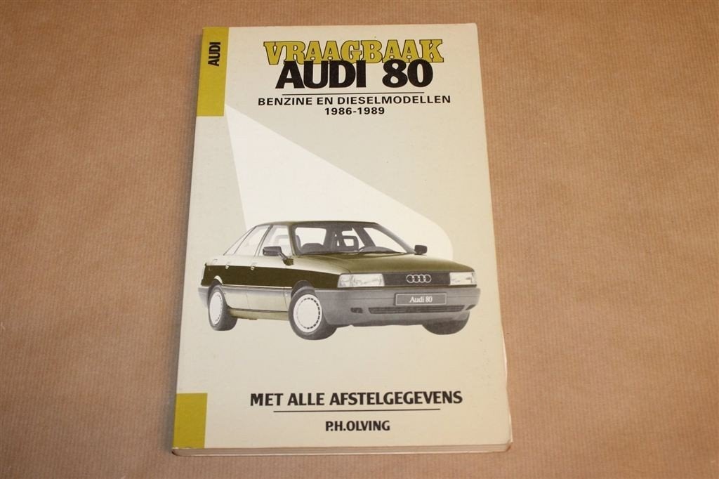 Vraagbaak Audi 80 — Autohandleiding 1986-1989, Auto diversen, Handleidingen en Instructieboekjes, Ophalen of Verzenden