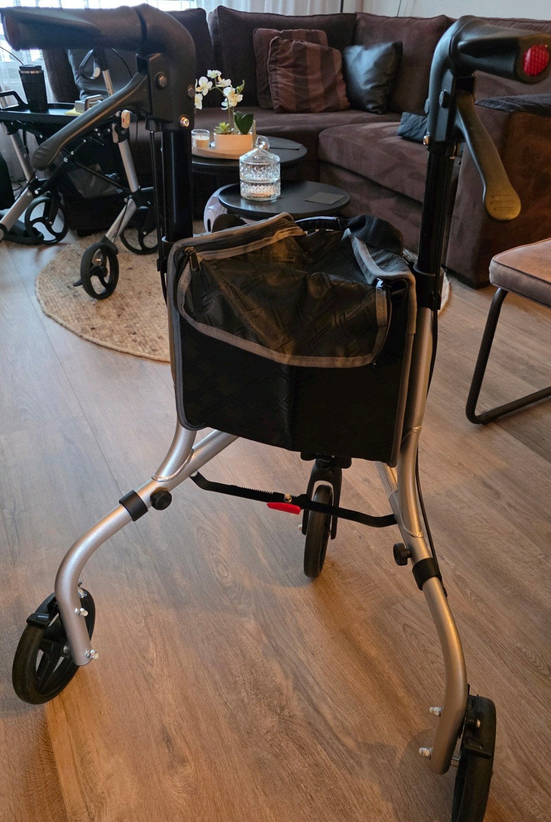 3-wiel rollator – lichtgewicht & opvouwbaar, Diversen, Rollators, Ophalen, Opvouwbaar, Zo goed als nieuw