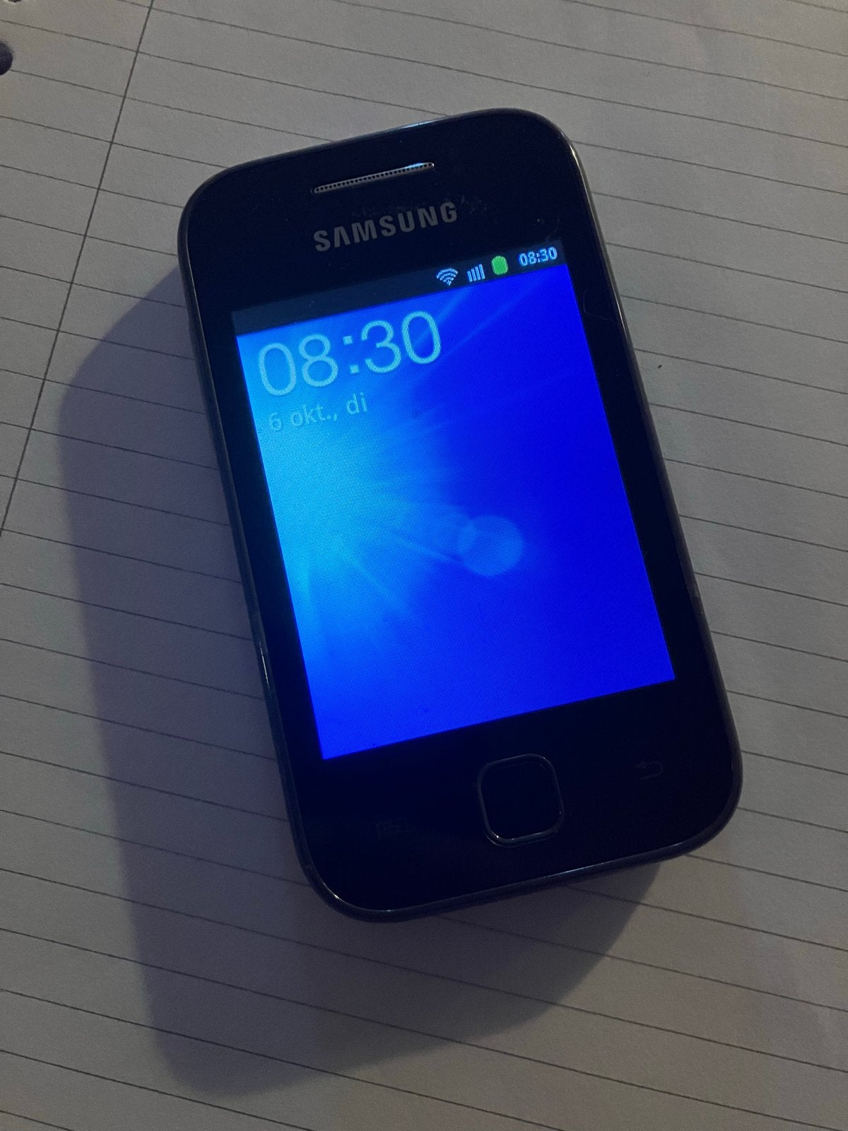 Samsung Galaxy Y GT-S5360 - Goed werkende smartphone, Telecommunicatie, Gebruikt, Overige modellen, Zwart, Touchscreen