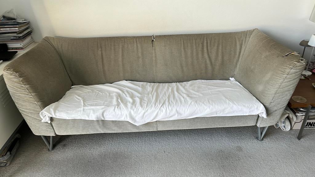 2 Harvink Banken Jazz; gezocht stoffeerder voor overkopen, Huis en Inrichting, Banken | Sofa's en Chaises Longues, Ophalen, Gebruikt