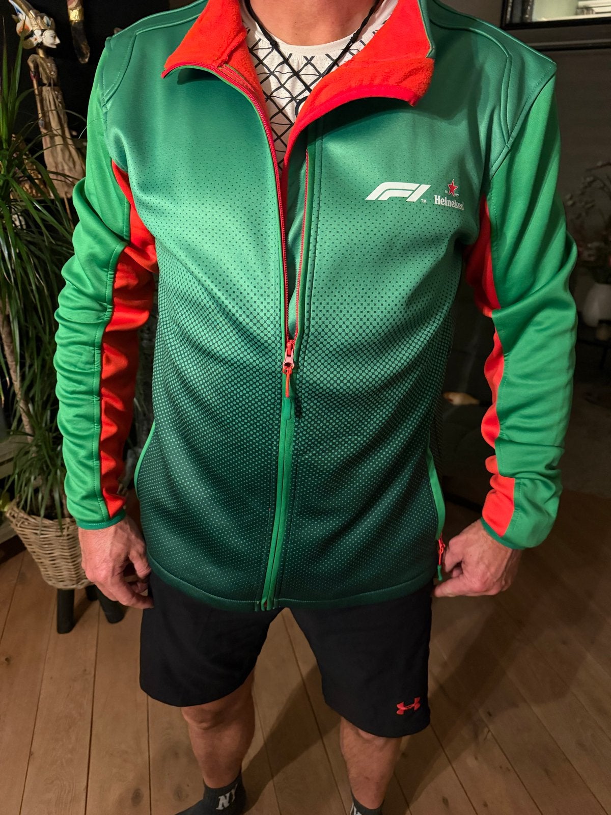 Heineken Formule 1 jas - nieuw- Mt XL special edition Max, Ophalen of Verzenden, Nieuw, Maat 56/58 (XL), Groen