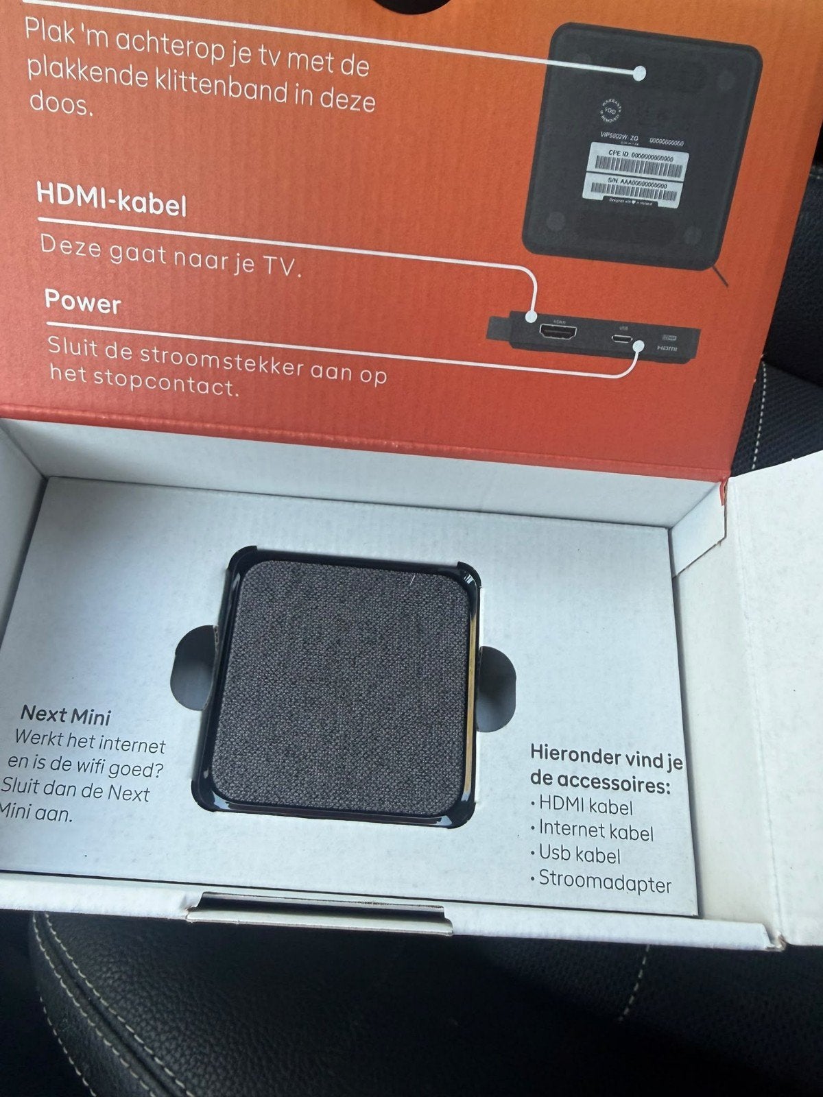 Ziggo Next Mini 4K Decoder - Zo goed als nieuw, Decoder, Zo goed als nieuw, Ziggo, Ophalen of Verzenden