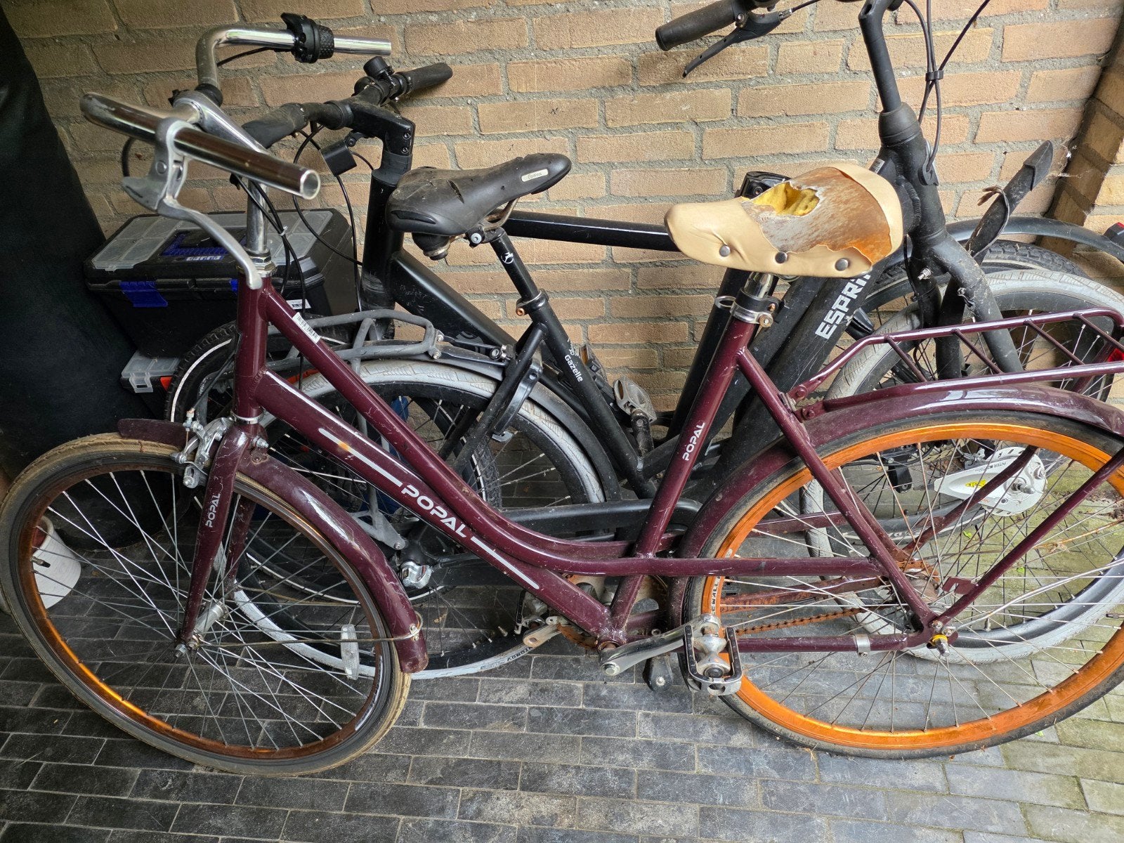 Gazelle Esprit herenfiets - Zwart, Gebruikt, Fietsen en Brommers, Fietsen | Heren | Herenfietsen, Ophalen, Gebruikt, Gazelle