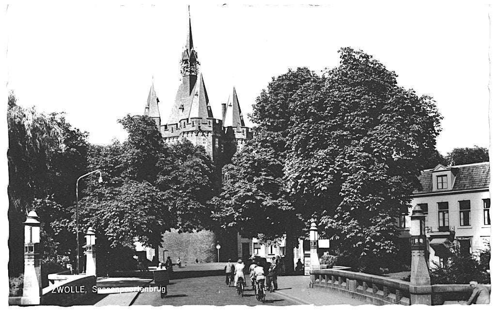 805295	Zwolle	1967 Sassenpoortenbrug	Gelopen met postzegel