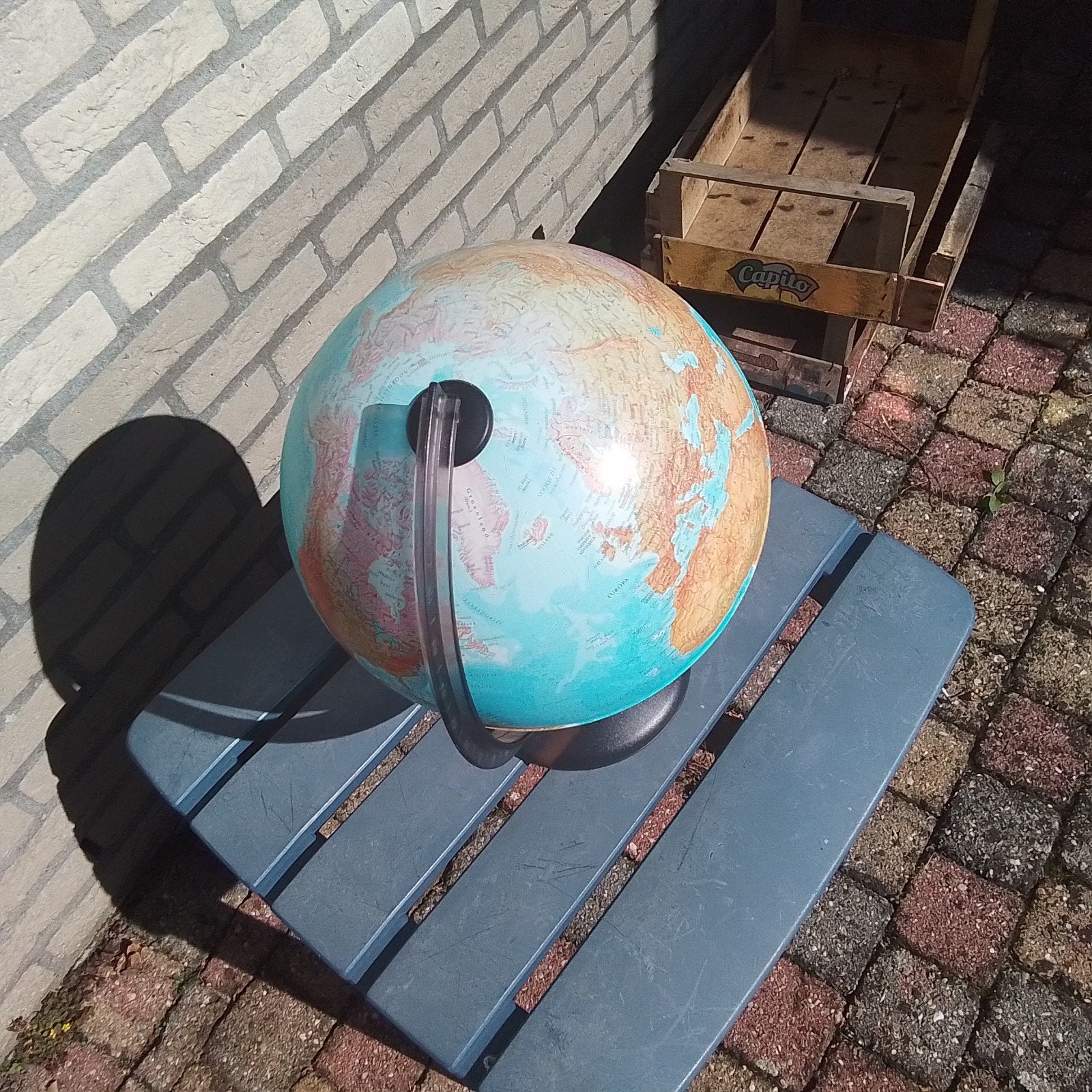 Wereldbol, Huis en Inrichting, Kunststof, Stoelenco@hotmail.com, Overige typen, Ophalen of Verzenden