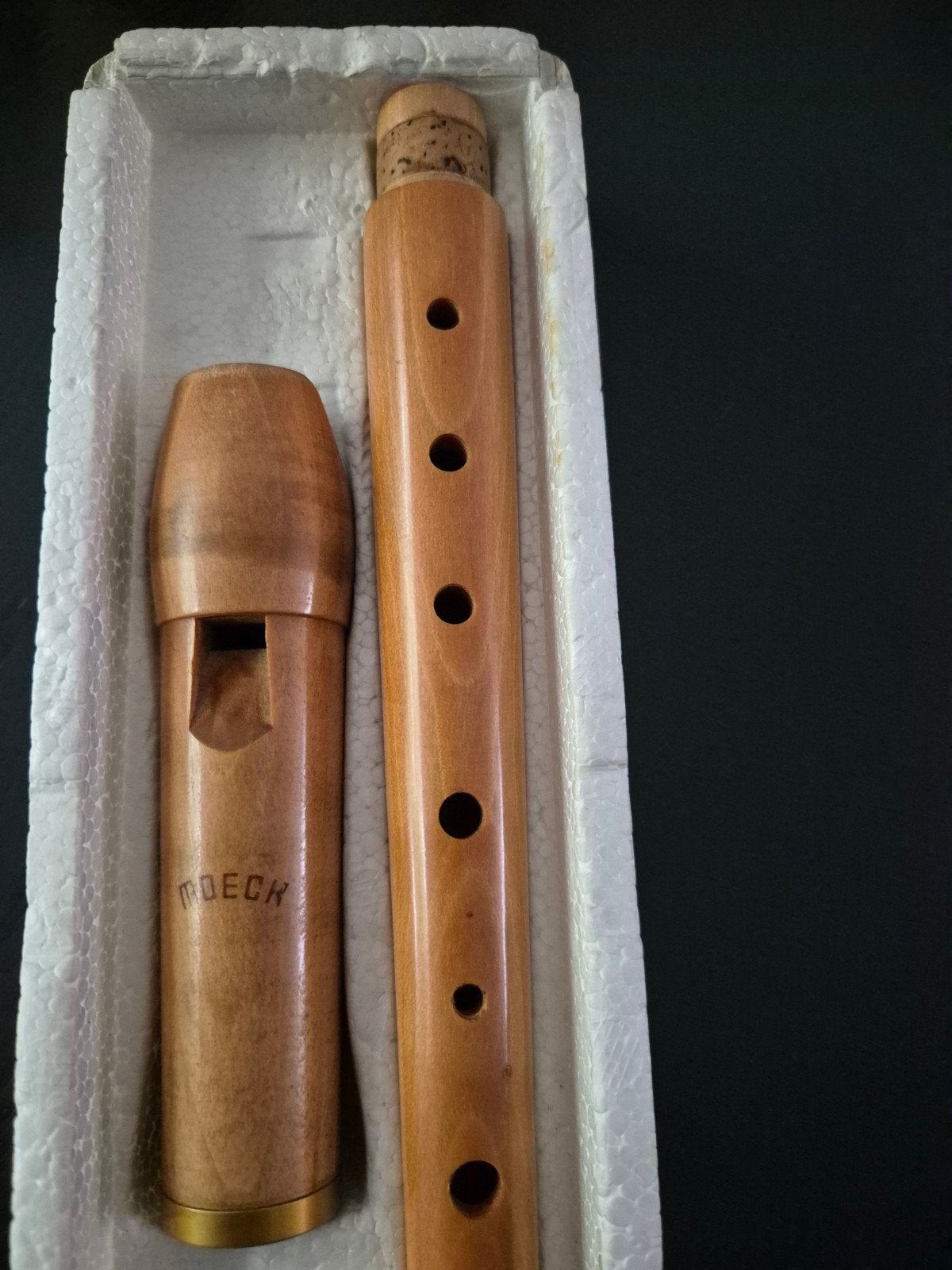 Te koop Moeck blokfluit, Muziek en Instrumenten, Blaasinstrumenten | Blokfluiten, Ophalen, Zo goed als nieuw, Sopraan of Sopranino