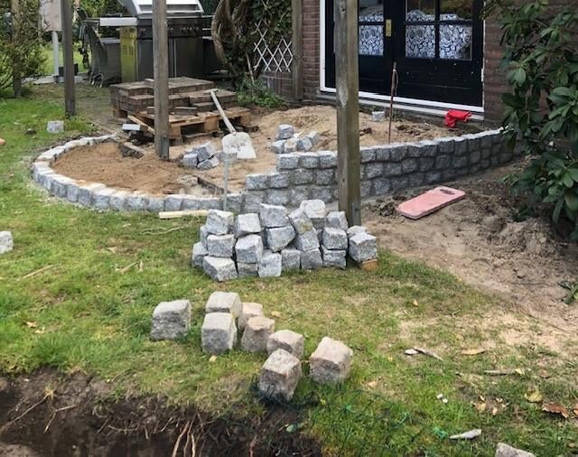 Kinderkopjes, portugees graniet, keitjes, Tuin en Terras, Ophalen, Natuursteen, 10 m² of meer, Overige typen