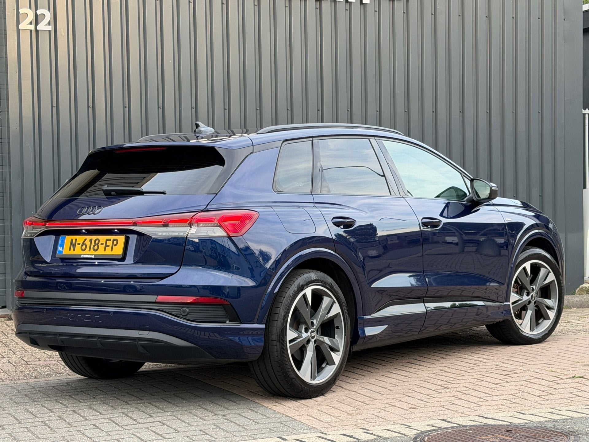 Audi Q4 e-tron 40 Launch edition S Competition 77 kWh|Soh 88, Auto's, Automaat, Achterwielaandrijving, Gebruikt, 520 km