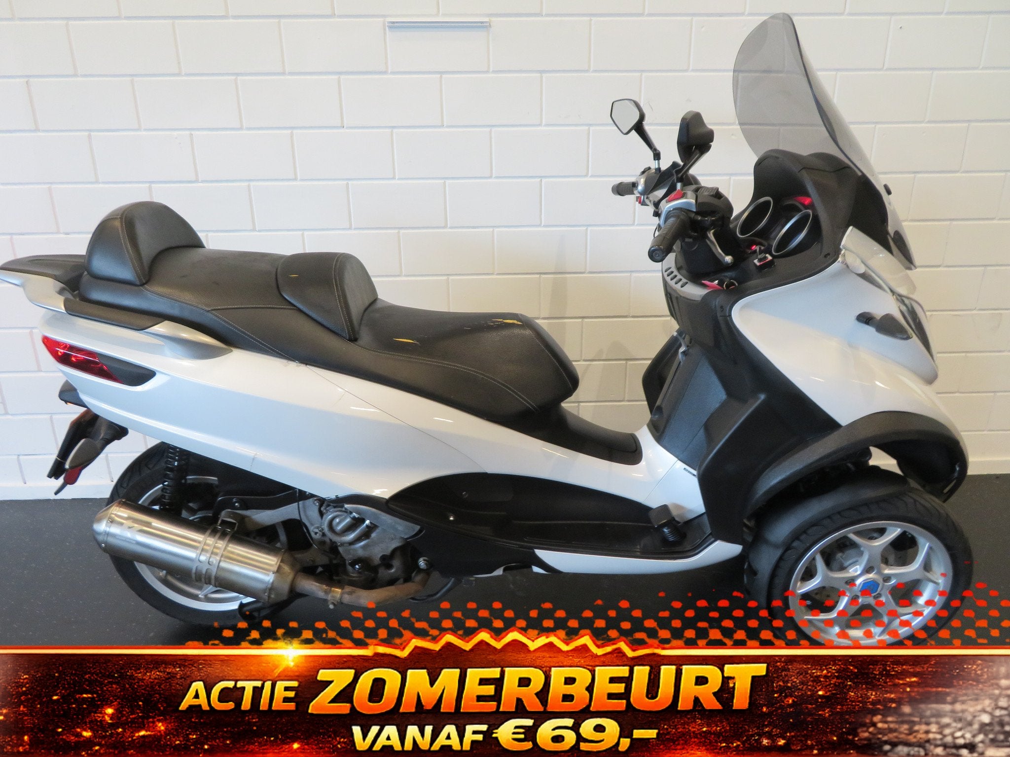 Piaggio MP3 500 LT MP3 AUTORIJBEWIJS TOP! (bj 2018), Motoren, Motoren | Piaggio, Bedrijf, Scooter