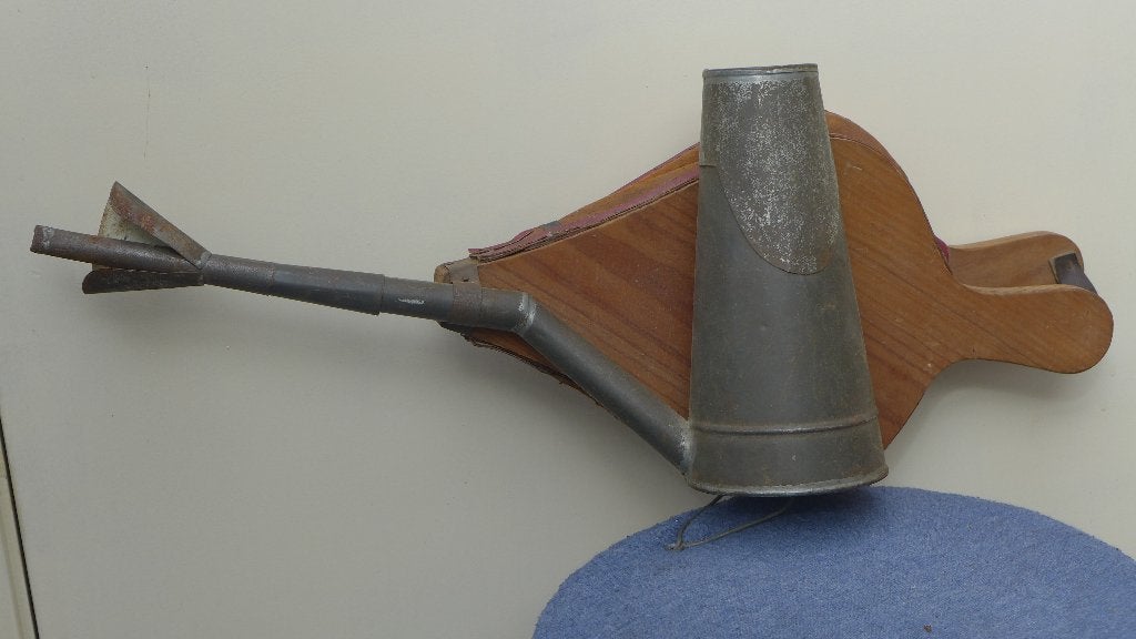antieke Spaanse flitspuit, Ophalen of Verzenden