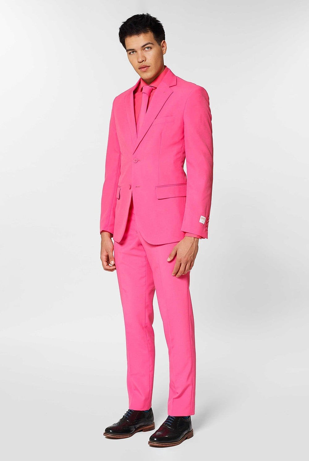 Mr. Pink Opposuits Maatpak - Maat 48 - roze, Maat 48/50 (M), Opposuits, Ophalen of Verzenden, Zo goed als nieuw