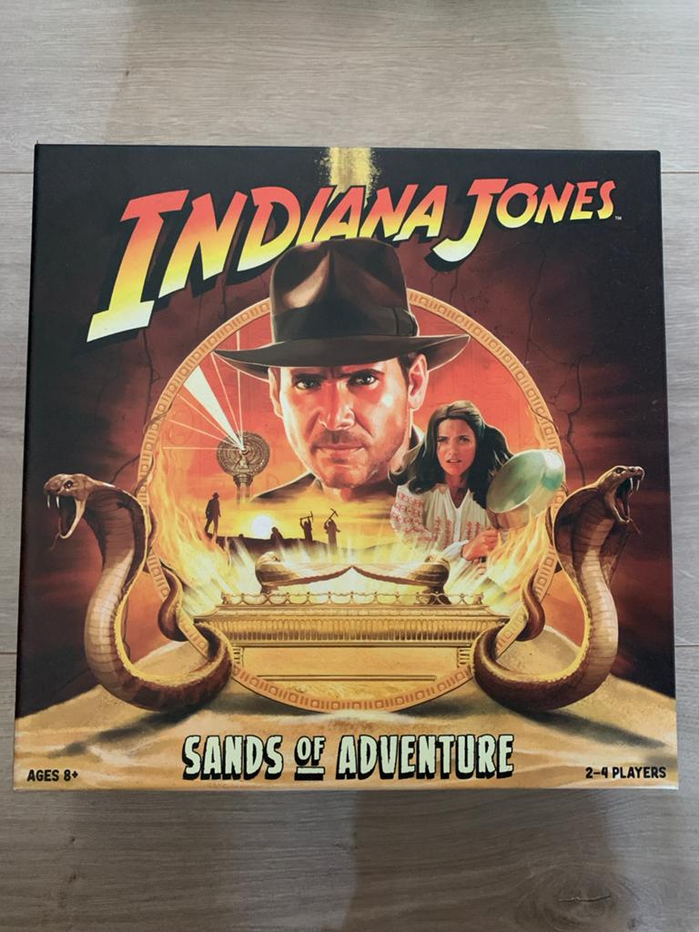 Indiana Jones: Sands of Adventure Bordspel, Drie of vier spelers, Ophalen of Verzenden, Zo goed als nieuw