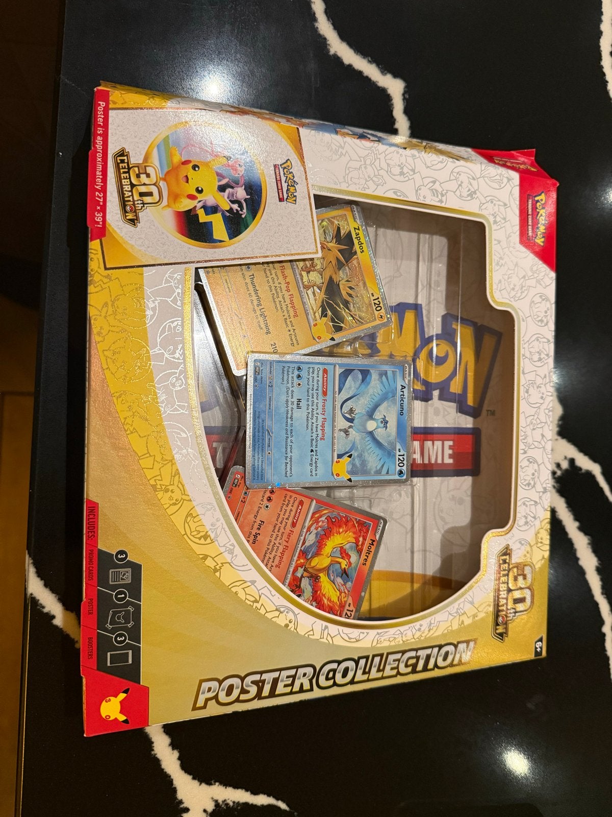 Pokémon 30th Celebration PosterCollectie zonder boosterpacks, Ophalen of Verzenden, Nieuw, Overige typen