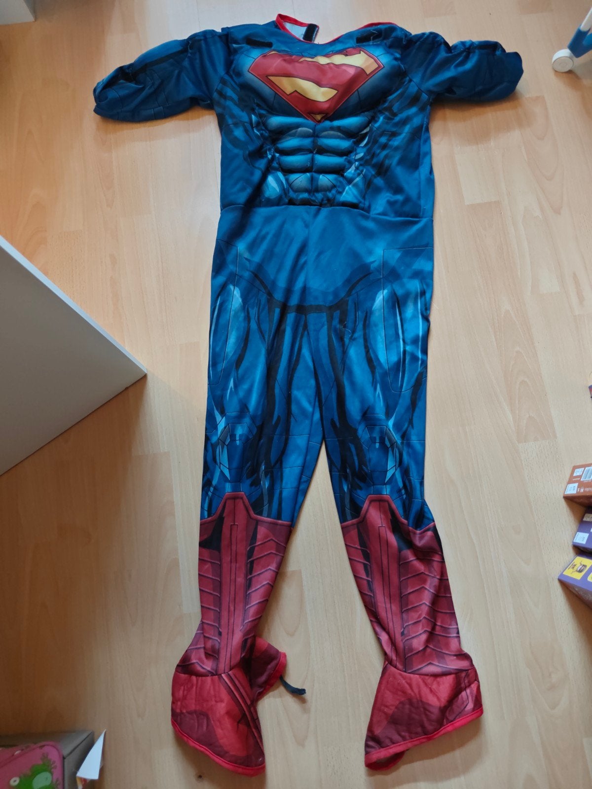 Superman kostuum voor kinderen, maat 5-8 jaar, Ophalen of Verzenden, Gebruikt, Jongen of Meisje