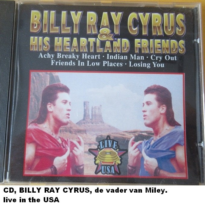 BILLY RAY CYRUS & BLAKE SHELTON 2 super CD's, Cd's en Dvd's, Cd's | Wereldmuziek, Ophalen of Verzenden, Nieuw in verpakking