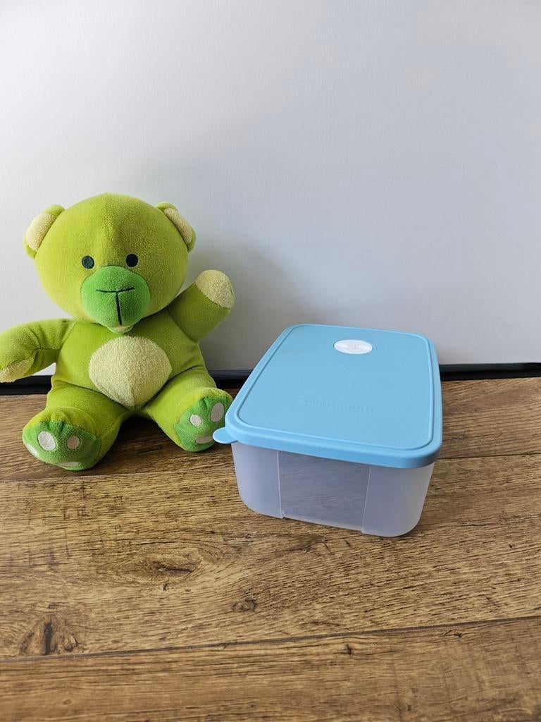 # Tupperware nieuwe lichtblauwe vriesbak 1,7 liter, Ophalen of Verzenden, Nieuw, Blauw, Bak of Kom