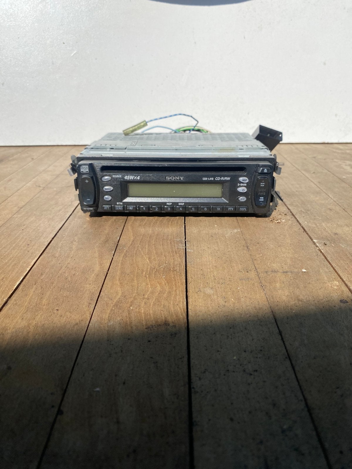 Old school Sony autoradio, Ophalen of Verzenden, Zo goed als nieuw