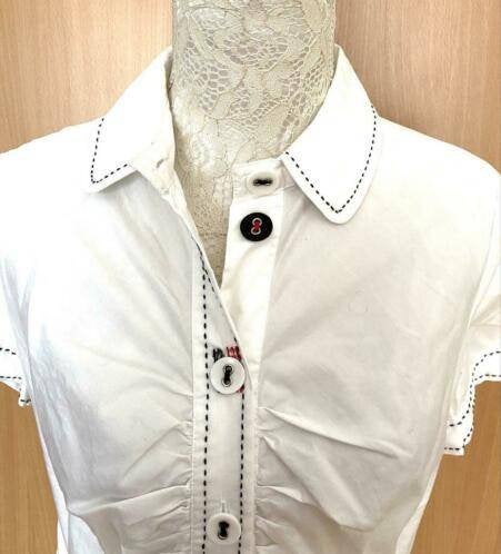 Apanage blouse maat 40, Ophalen of Verzenden, Zo goed als nieuw, Maat 38/40 (M), Wit